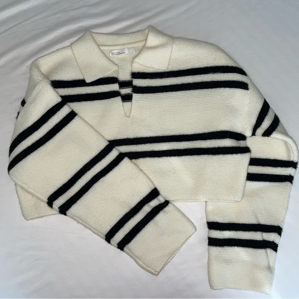 Oak + Fort Polo Sweater